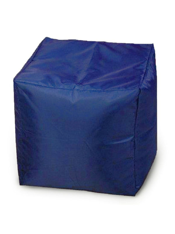 Пуфик куб синий